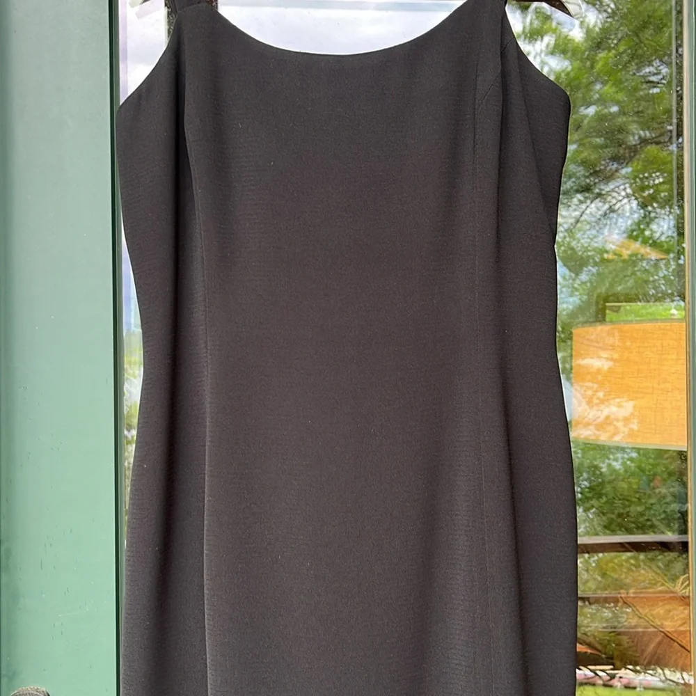 Donna Karan Black Cocktail Dress (LBD), Size 8 - Picture 10 of 10